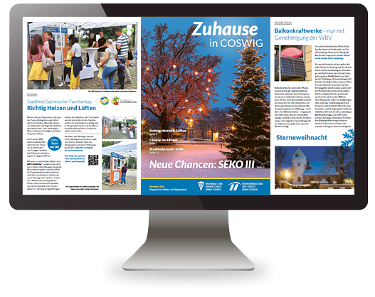 Cover der Mieterzeitung 11 2023 Thema Neue Chance Seko 3